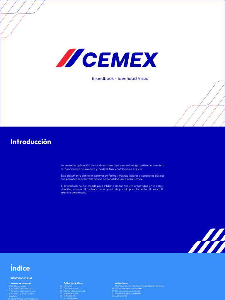 Manual de Identidad Visual Cemex | PDF | Color | Marca