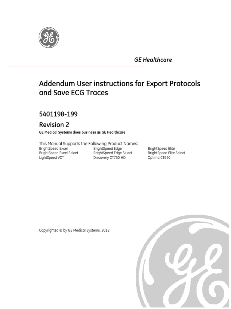 Addendum User Instructions For Export Protocols - UM - 5401198-199 - 2 ...