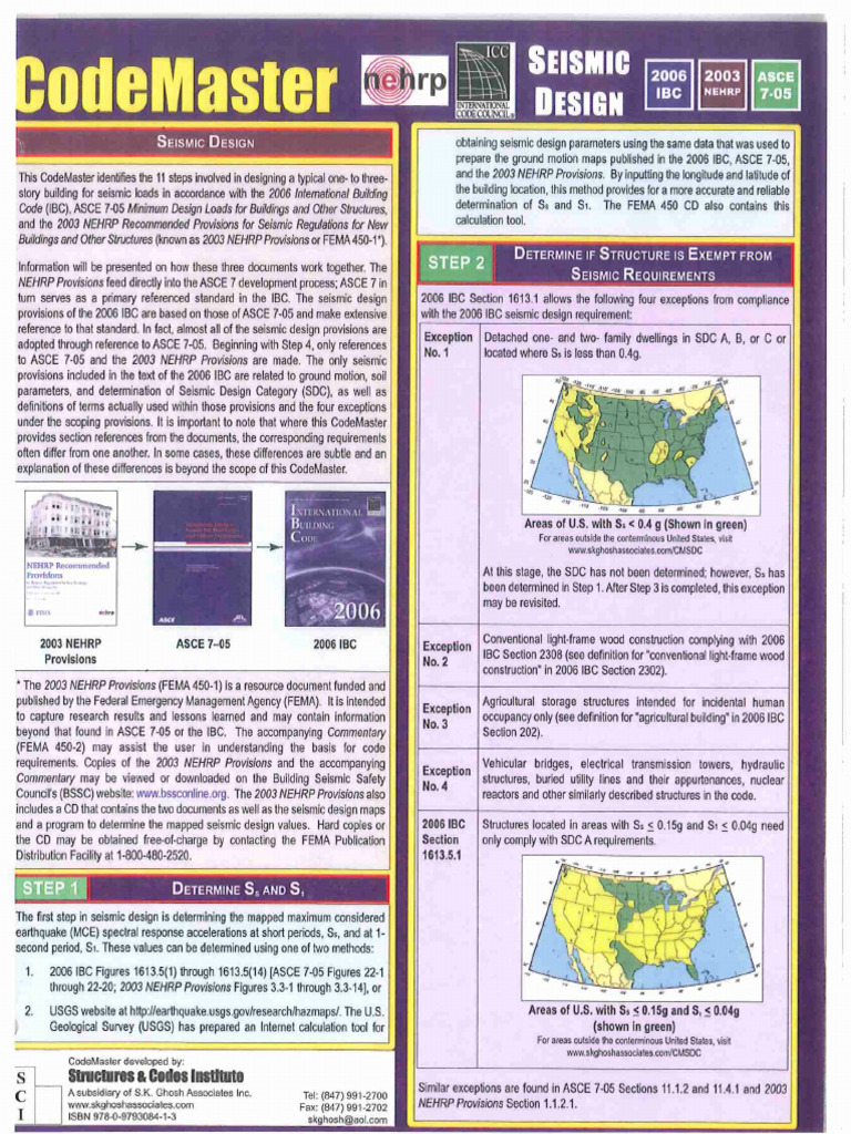 Seismic - Design Steps | PDF