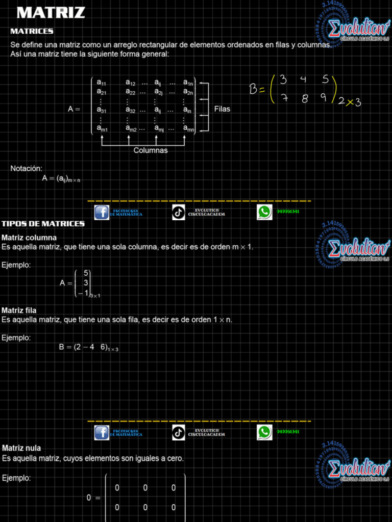 Matrices | PDF