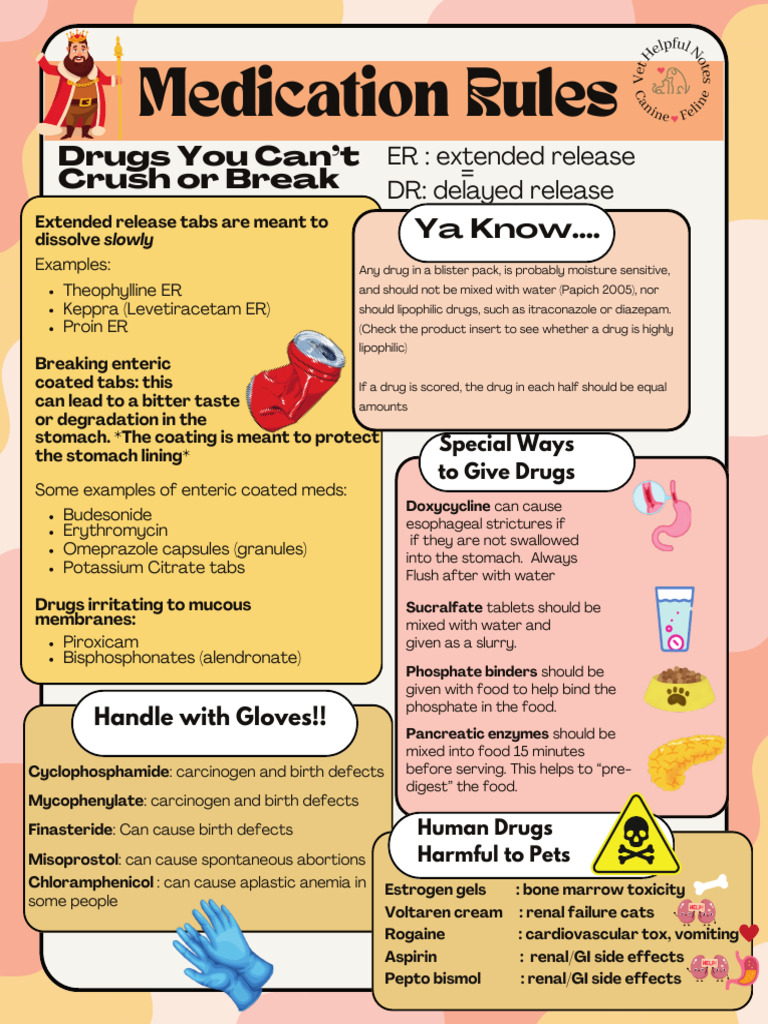 Medication Rules617 1 | PDF | Pharmacy | Pharmacology