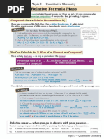Calculating RAM and RFM in Chemistry | PDF | Molecules | Chemical Compounds
