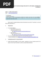 How To Install and Configure Microsoft IIS 7.5, PHP, MySQL, and PHP My Admin