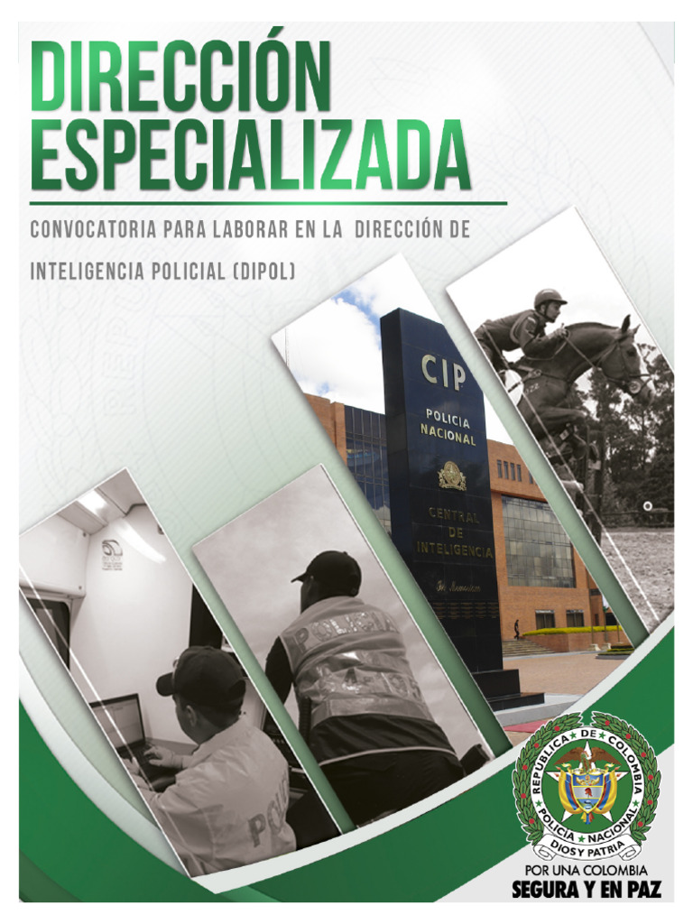 Convocatoria para Laborar en La Direccion de Inteligencia Policial ...