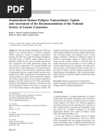 Nomenclatura arbol genealogico | PDF | Medical Genetics | Genetic ...