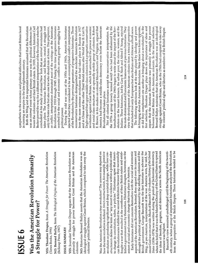 Was The Revolution For Power | PDF