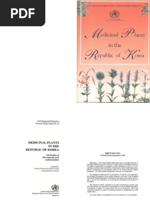 shima Medicinal Plants in The Republic of Korea | PDF | Botany