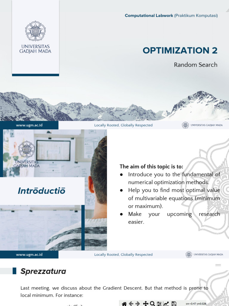 PRAKKOMP 14 Optimization Random Search | PDF | Mathematical ...