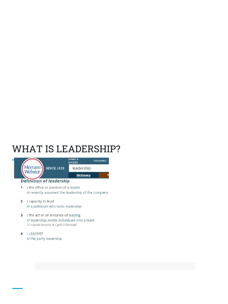 Leadership in Quality Management Strategies | PDF | Quality Management ...