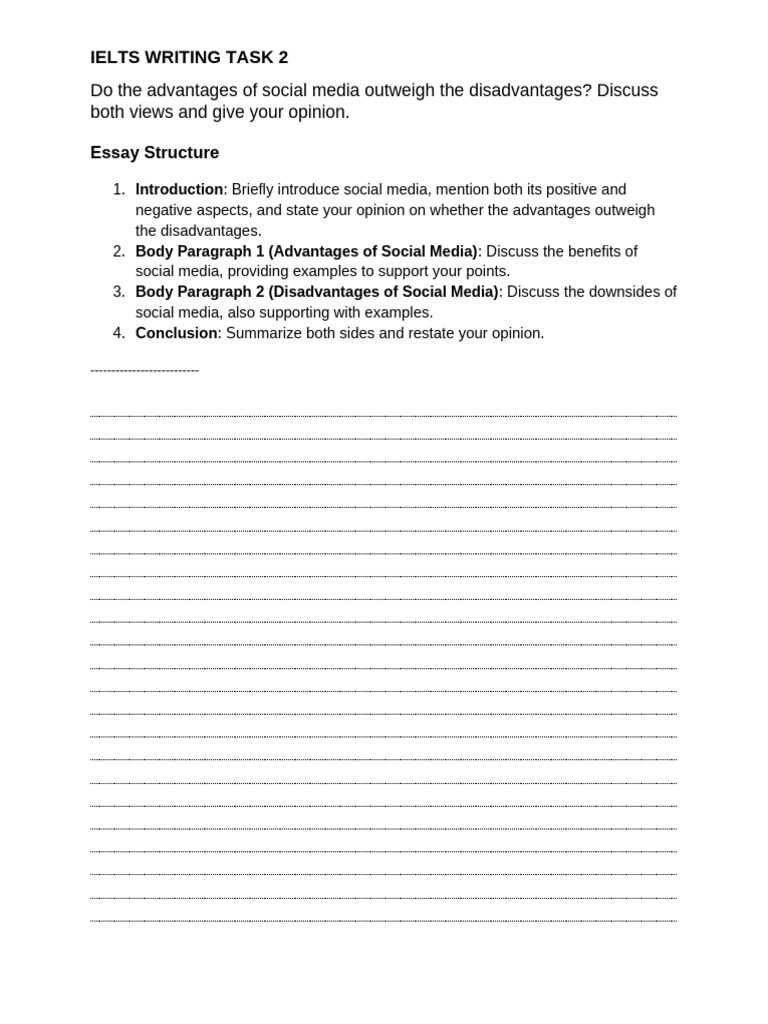 Writing Task 2 1 Pdf