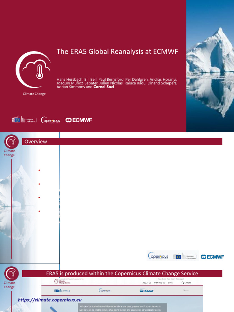 ERA5 Global Reanalysis Overview | PDF | Meteorology | Earth Sciences
