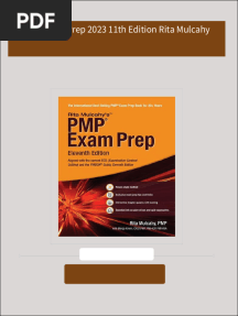 PMP Exam Prep 2023 11th Edition Rita Mulcahy 2024 scribd download
