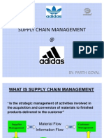Supply Chain Management (Adidas)
