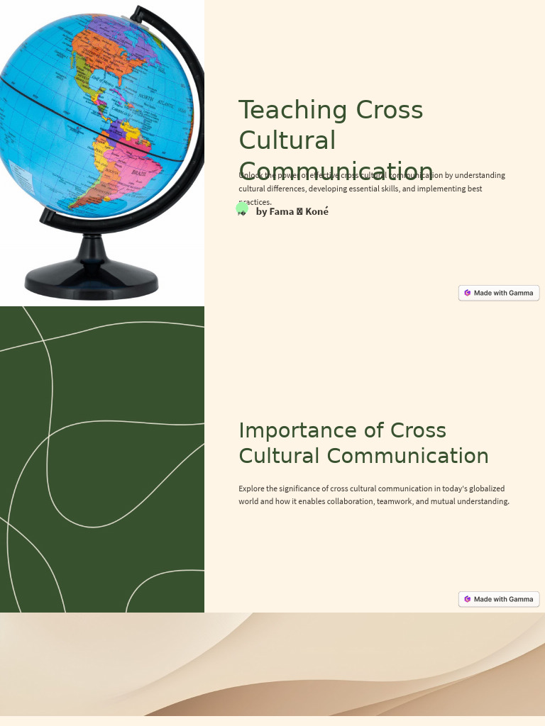 Teaching Cross Cultural Communication | PDF | Communication | Cross ...