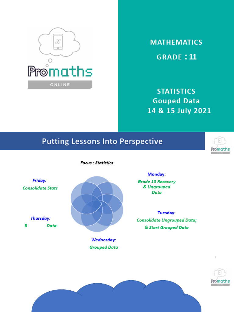 GRADE 11 - STATISTICS PRESENTATIONS 2021 (14 & 15 July 2021) - 1 | PDF ...