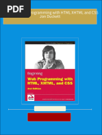 HTML & CSS Design & Build Websites-J. Duckett | PDF | Html Element ...
