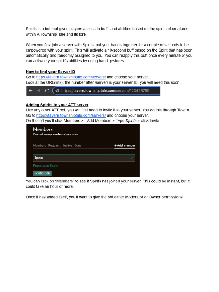 Spirits Bot | PDF | Software | Computing