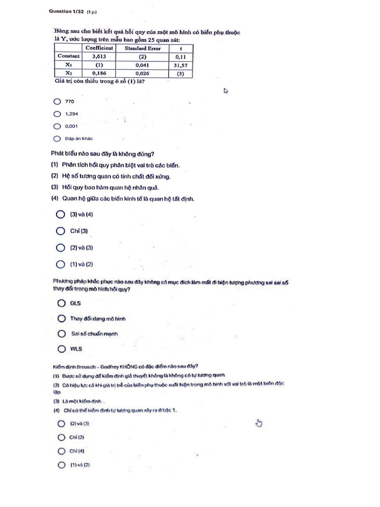 đề thi ck KTL 2021 | PDF
