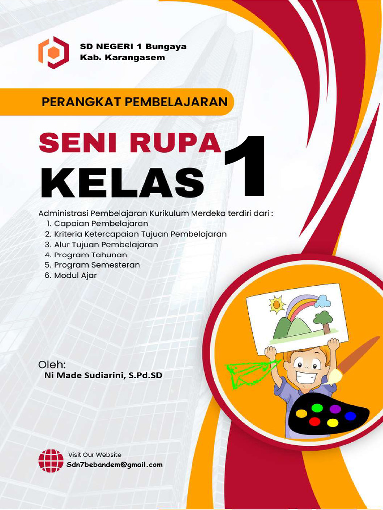 Capaian Pembelajaran Seni Rupa Kelas 1 | PDF