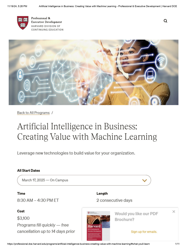 AI in Business: Creating Value with ML | PDF | Artificial Intelligence ...