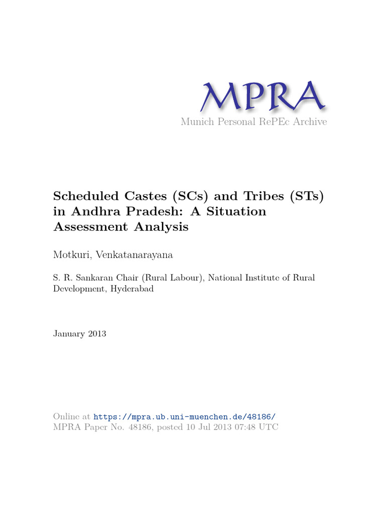 MPRA Paper | PDF