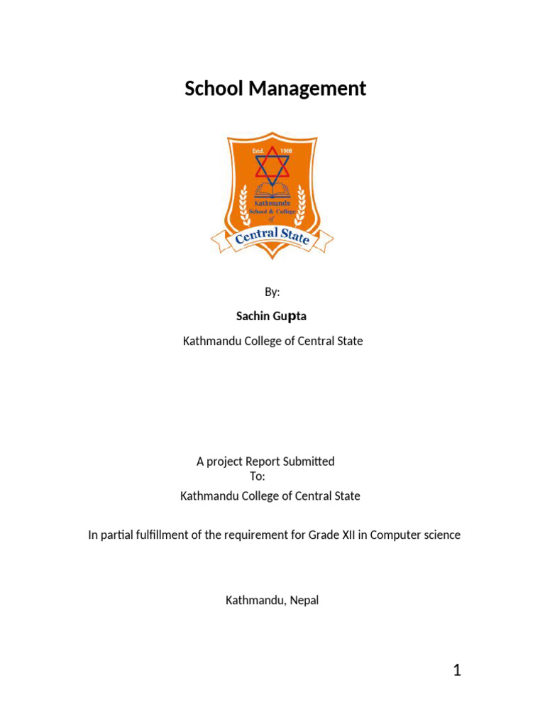 student Management System | PDF | Computing | Computer Programming