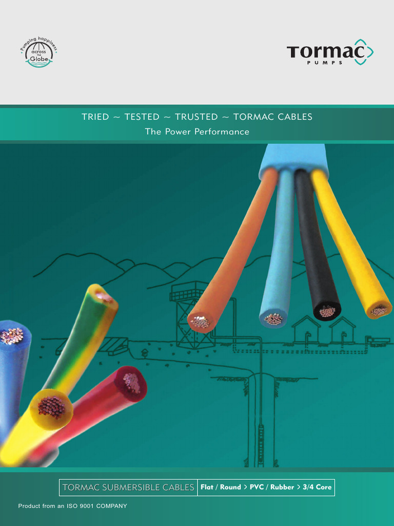 Submersible-Cables-Flat-Round | PDF | Electrical Conductor | Insulator ...