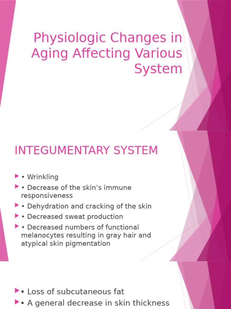 Aging-Related Physiological Changes | PDF | Heart | Haematopoiesis