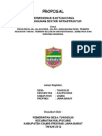 Download Proposal Bantuan Dana Infrastruktur by Deni Sadikin SN80605870 doc pdf