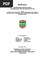 Download Proposal Bantuan Dana Infrastruktur by Deni Sadikin SN80605870 doc pdf