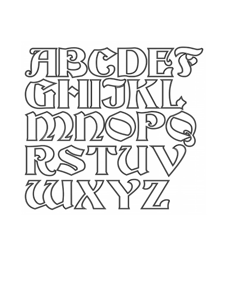 Print Out Alphabet