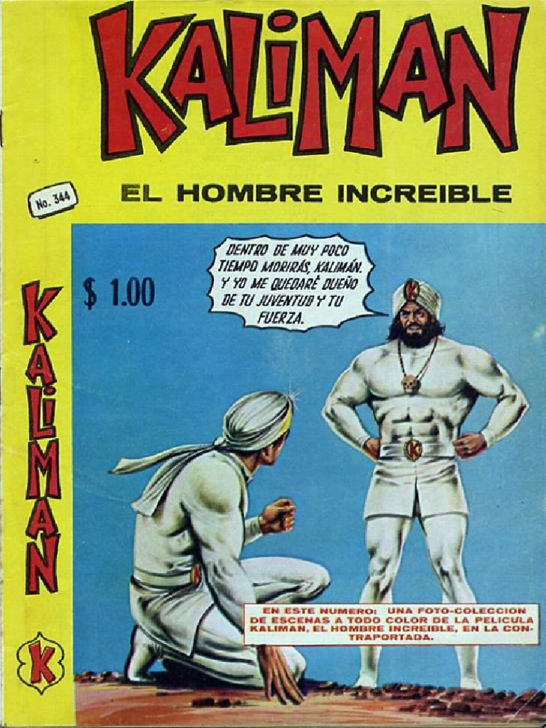 Kaliman MR Num 344 Serie Original PDF | PDF