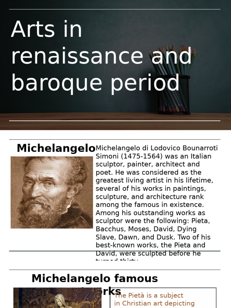 Arts in renaissance and baroque period | PDF | Raphael | Peter Paul Rubens