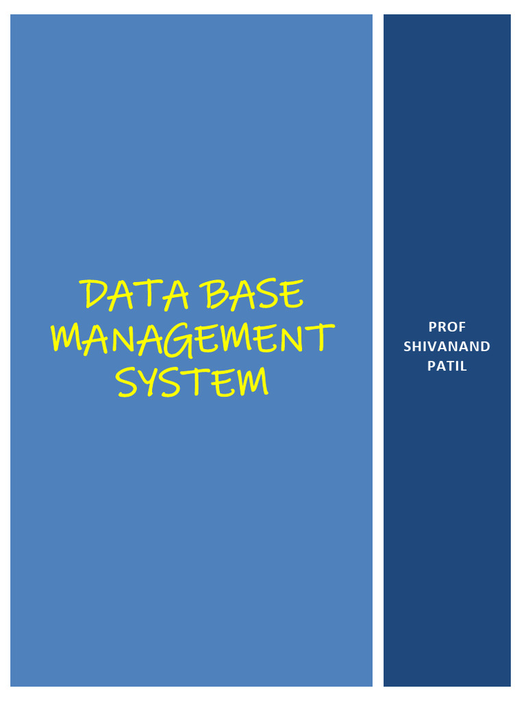DBMS Unit 3 | PDF | Relational Model | Relational Database