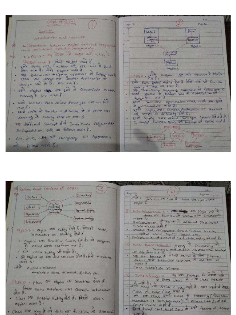 Oops Notes Csegyan | PDF