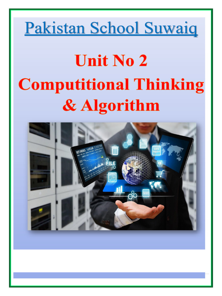 Problem Solving and Computational Thinking Guide | PDF | Algorithms ...