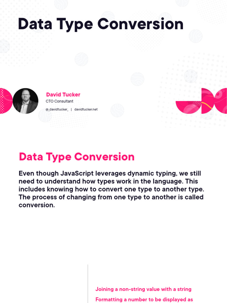 data-type-conversion-slides | PDF | Json | Java Script
