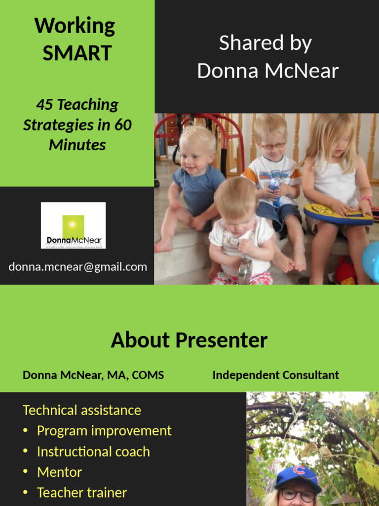 45 Teaching Strategies | PDF | Visual Impairment | Human Communication
