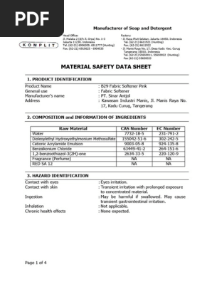 glutathione msds pdf Lecithin Safety Data Sheet Summary | | Dangerous Goods Msds Joint Sealant | PDF