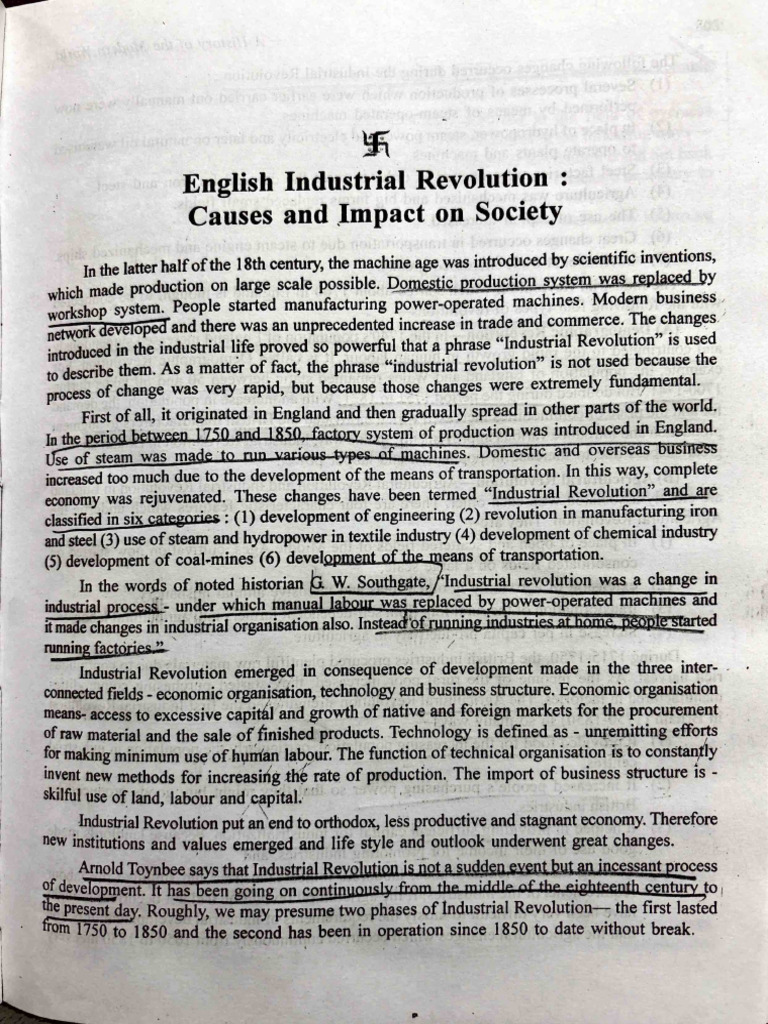 Industrial Revolution | PDF