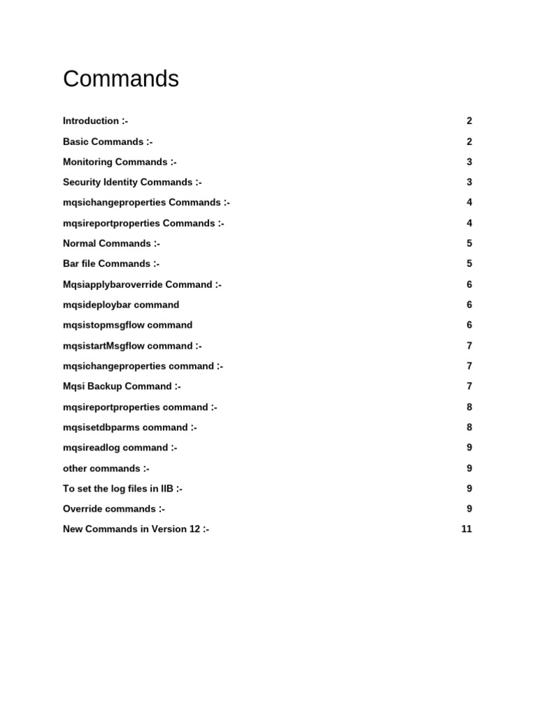 IIB Command Reference Guide | PDF | File Transfer Protocol | Port ...