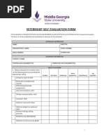 Supervisor Comments on Internship Evaluation | PDF