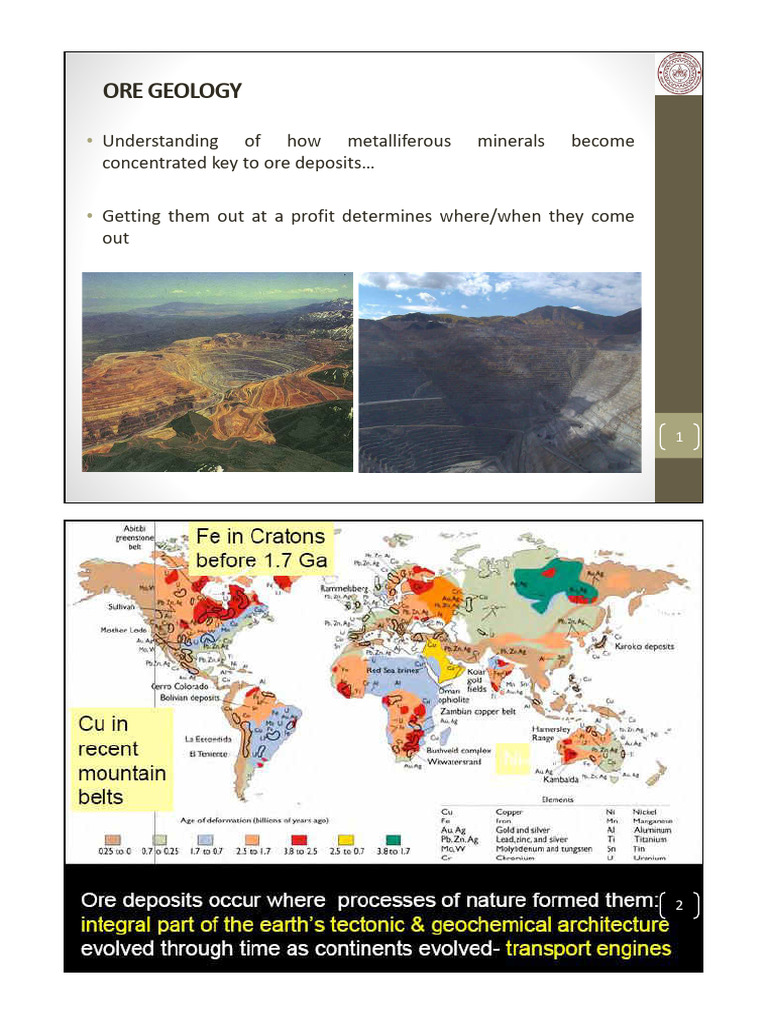11-Ore Deposits | PDF | Ore | Rock (Geology)