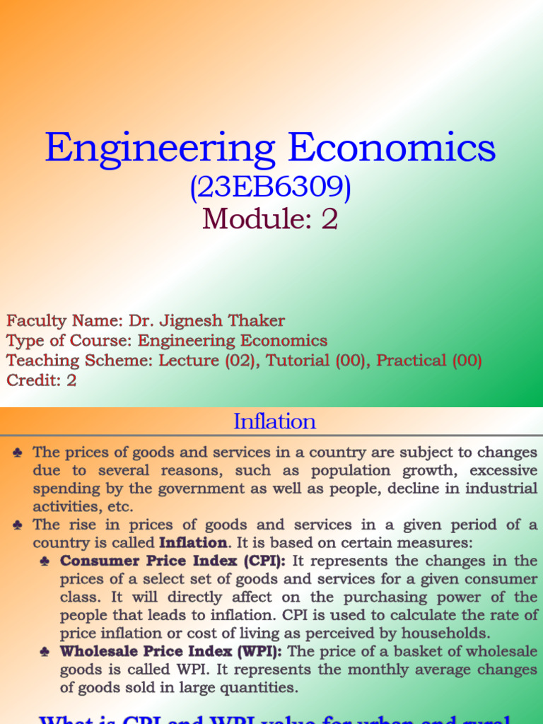 Understanding Inflation in Economics | PDF | Cost Of Living | Inflation