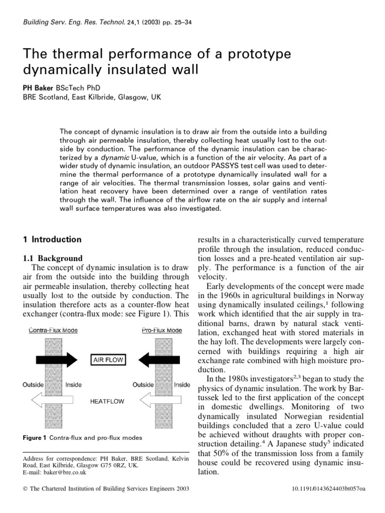 baker2003 | PDF | Building Insulation | Thermal Insulation