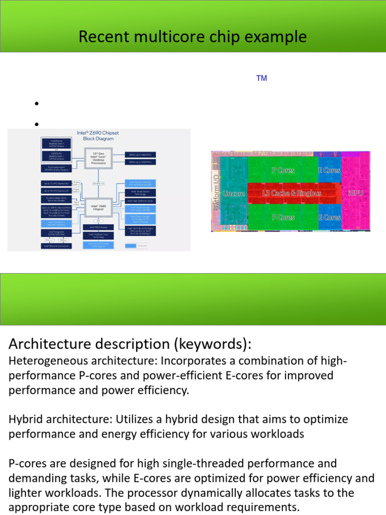 ACA 2023W Recent Multicore Chip Example - Kouki | PDF