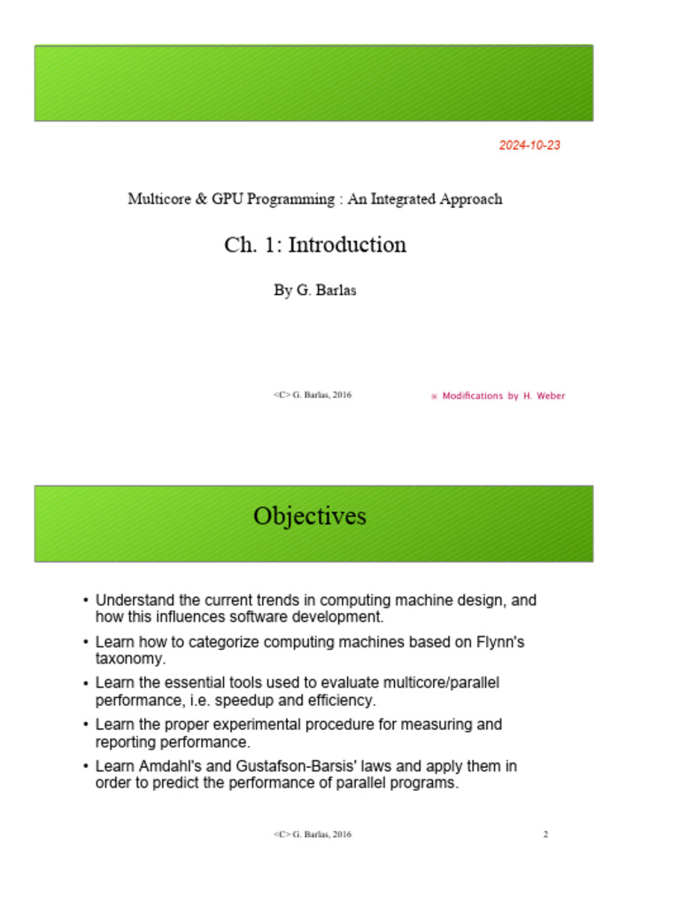 Multicore and GPU Programming Insights | PDF | Scalability | Multi