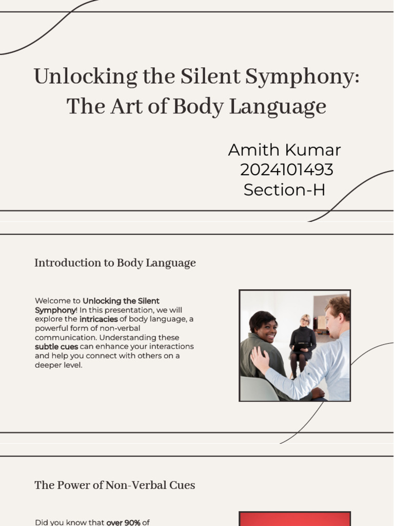 Body Language | PDF