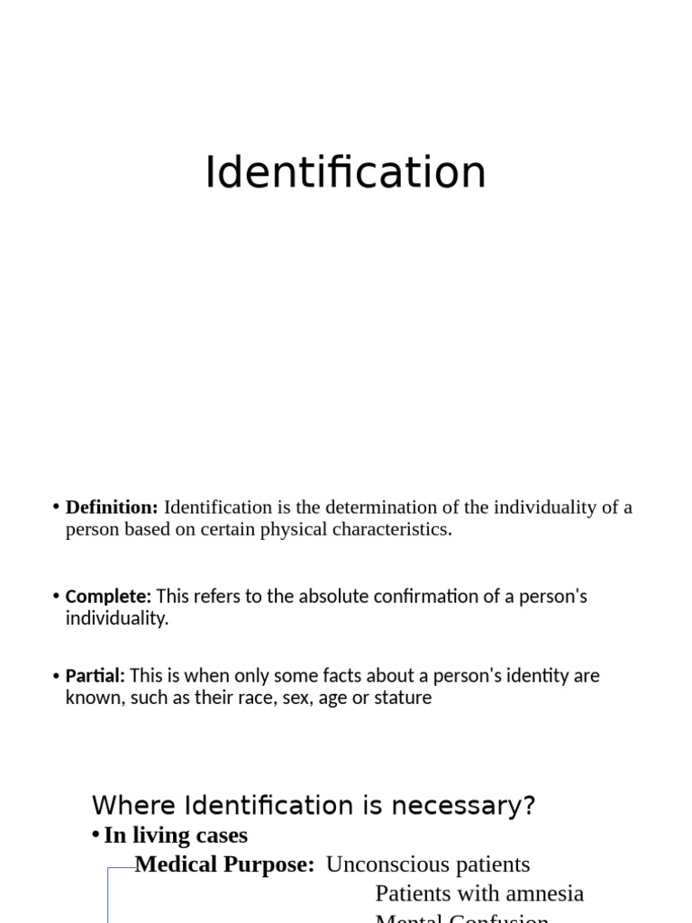 Identification | PDF | Gender | Gender Studies