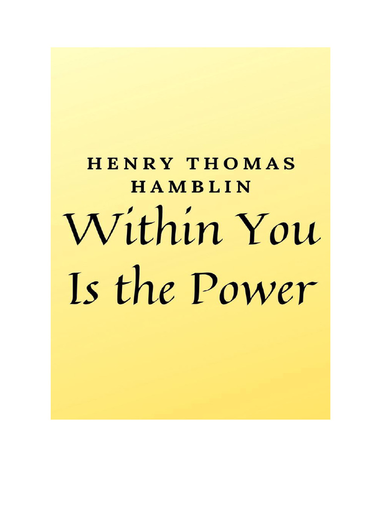 Unlocking Infinite Spiritual Power | PDF | Mind | Free Will